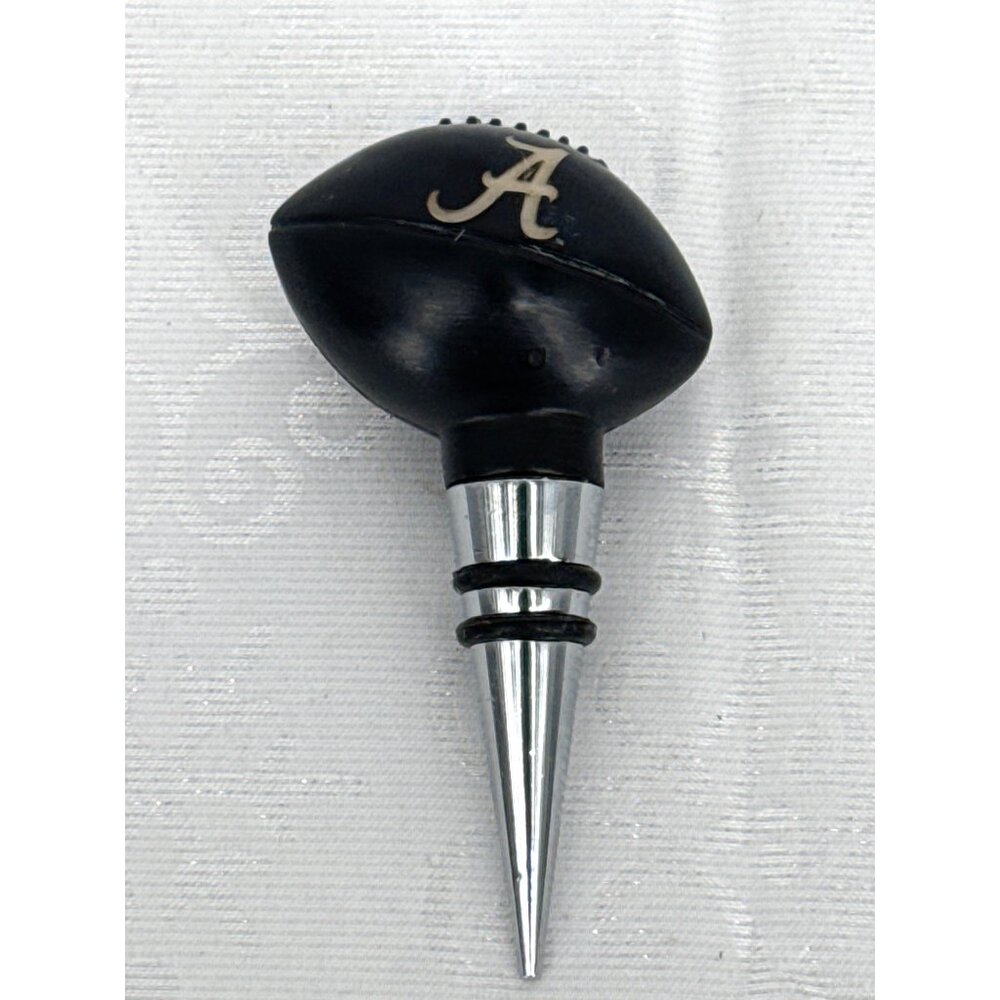 Alabama‎ Football Wine Bottle Stopper With Burlap Gift Bag